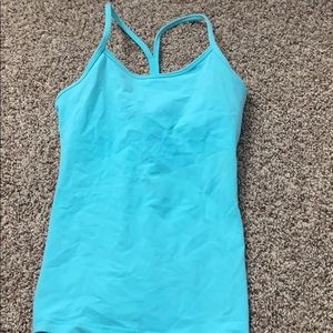 LULULEMON teal tank size 6 NEVER WORN